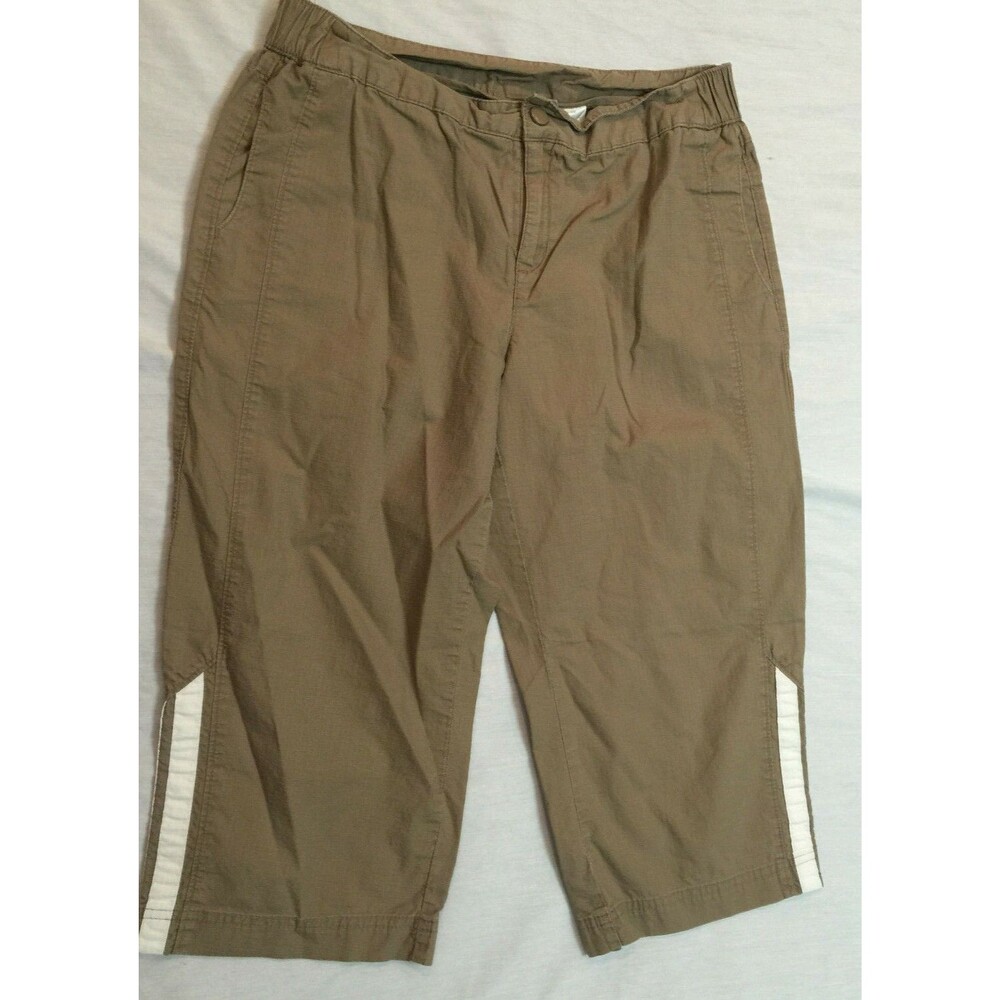 ATHLETIC WORKS WOMENS CAPRIS PANTS SIZE S 4-6